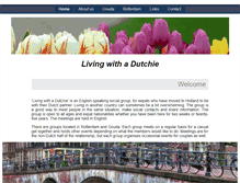 Tablet Screenshot of livingwithadutchie.nl